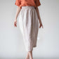 A-Line Boho Linen Midi Skirt AVIGNON for Women