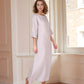Belgian Linen Elegant Maxi Dress MALAGA