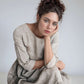 Handmade Pocket Linen Midi Dress AMIENS Casual