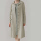 Minimal Linen Overcoat RENNES Vintage