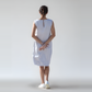 Minimalist Linen Dress DIJON with Side Pockets