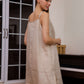 Minimalist Linen Cami Slip Dress TROYES for Summer
