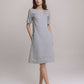 Minimalist Linen Midi Dress BANFF
