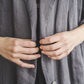 Oversized Linen Blazer BANFF with Pockets Plus Size