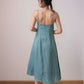 Sleeveless Linen Sun Dress TOULON for Beach Weddings