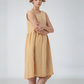 Soft Washed Linen Pocket Dress BESANCON for Women