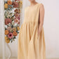 Soft Washed Linen Pocket Dress BESANCON for Women