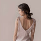 Spaghetti Strap Linen Slip Dress BAYONNE Boho Cami