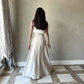 Wrap Waist Linen Maxi Skirt BLOIS with Pockets