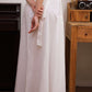 Wrap Waist Linen Maxi Skirt BLOIS with Pockets